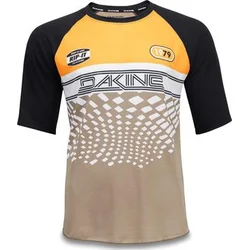 Dakine Dropout S/S jersey - Golden glow/stingray - L