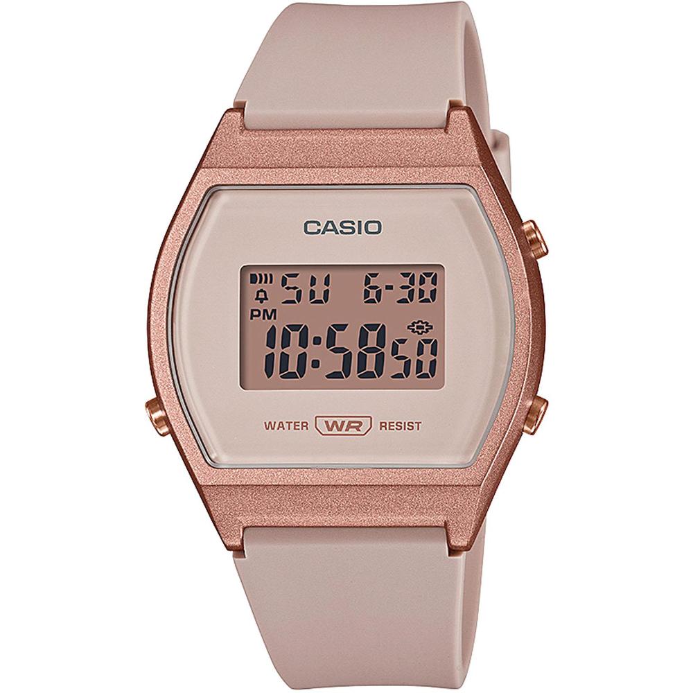Dámske digitálne náramkové hodinky Casio LW-204-4AEF