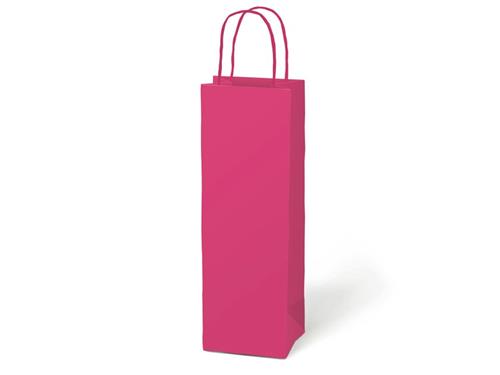 Darčeková taška T12 kraft 120x360x90 ružová