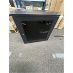 DATACOM 19" rozvaděč 12U/450 mm BK (sklo) černý
