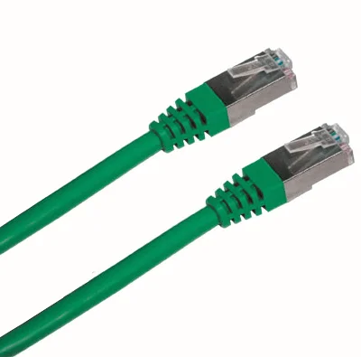 DATACOM PATCH CABLE FTP CAT5E 0,5m zelený tienený