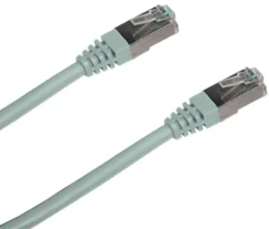 DATACOM PATCH CAT5E FTP cable 2m grey shielded