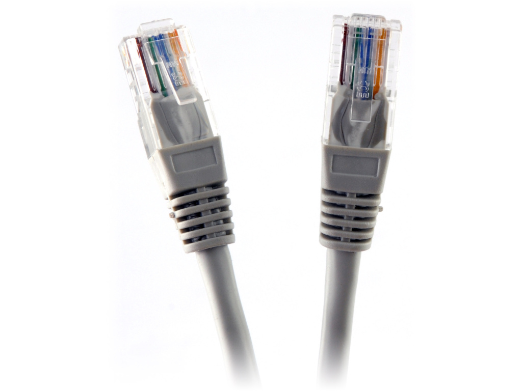 DATACOM Patch cord UTP CAT6 0,5m šedý
