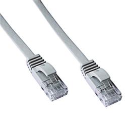 DATACOM Patch cord UTP CAT6 2m grey FLAT flat