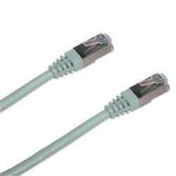 DATACOM Patch kábel FTP CAT5E 5 m sivý