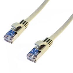 DATACOM Patch kábel FTP CAT6 0,5 m sivý FLAT plochý