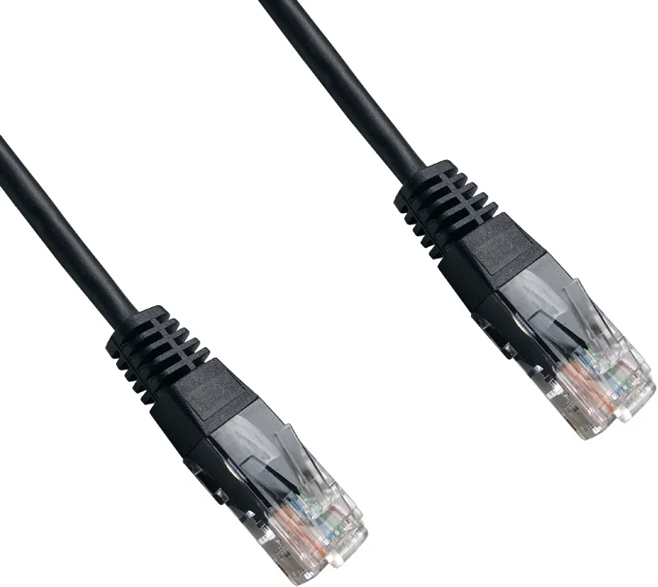 DATACOM Patch kábel UTP CAT5E 2m čierny