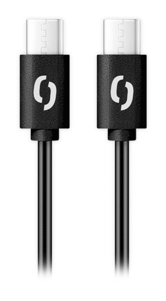Dátový kábel ALIGATOR POWER 65W, USB-C/USB-C 3A, 2,5 m čierny