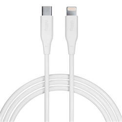 Datový kabel Allity AUC-02 USB-C/Lightning 1m 27W bílý