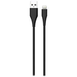 Dátový kábel ColorWay USB - Apple Lightning 2,4 A, 1 m, čierny
