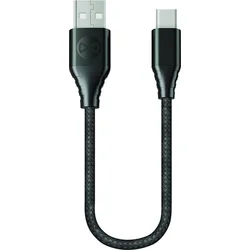 Datový kabel Forever Core USB-C 20cm 3A textilní černý GSM045679 - Mobilní telefony - příslušenství