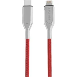Datový kabel Forever Core USB-C na Lightning MFI PD 1,5m 2,4A textilní červený GSM045671 - Mobilní telefony - příslušenství