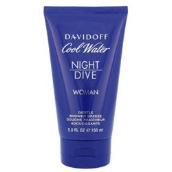 Davidoff Cool Water Night Dive sprchový gel pro ženy 150 ml