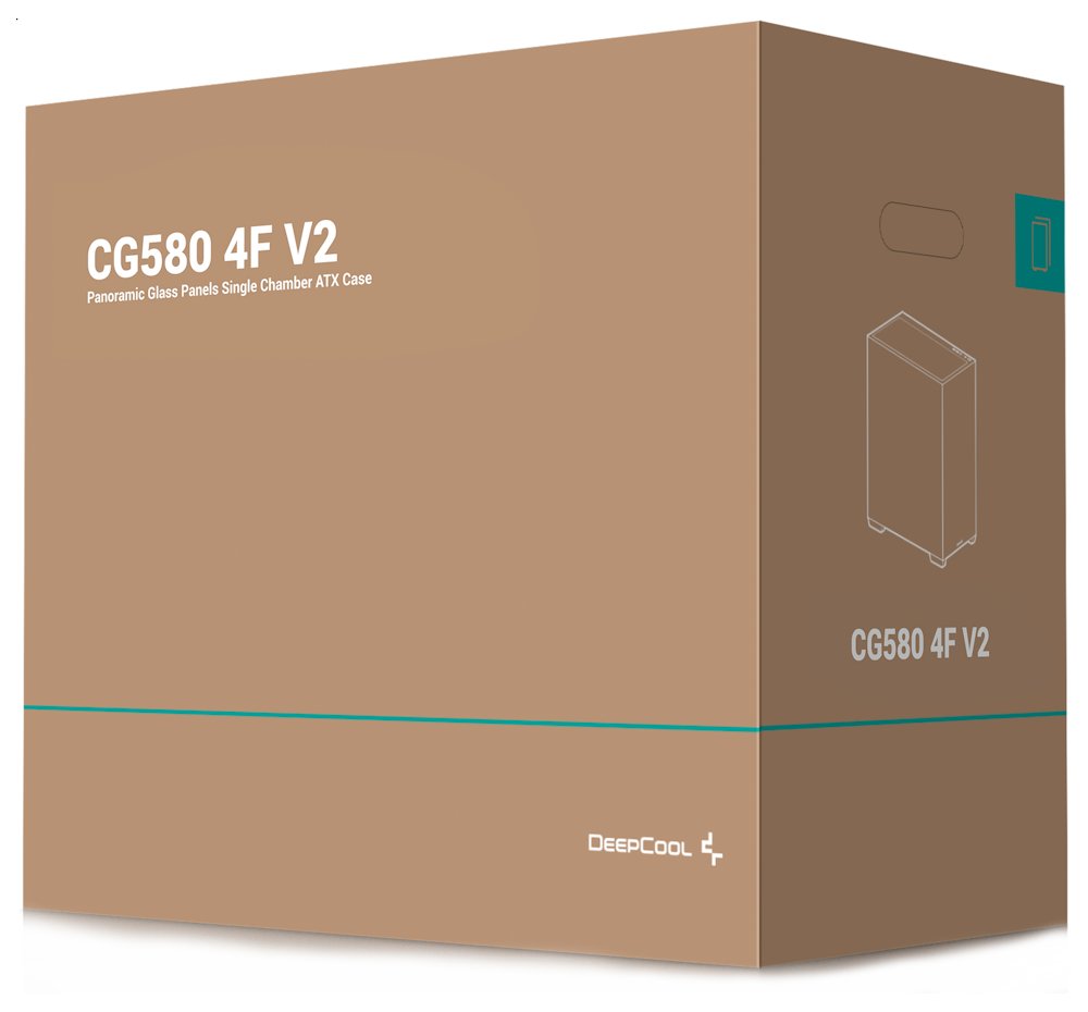 DEEPCOOL CG580 4F V2, čierna
