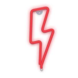 Dekoratívny LED neón Lightning red