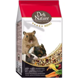 Deli Nature 5* Jedálny lístok myš, muškát, škrečok trpasličí 750 g