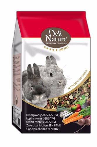 Deli Nature 5* Menu zakrslý králík sensitive 2,5kg
