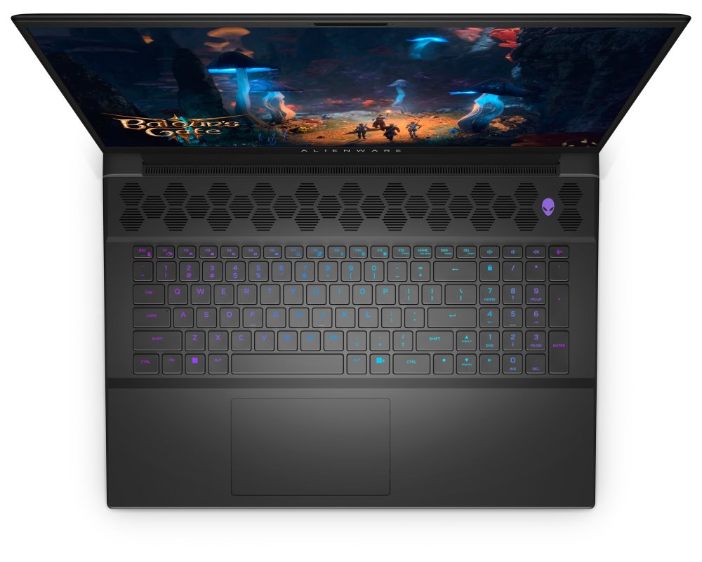 DELL Alienware m18 R2/ i9-14900HX/ 64GB/ 2TB SSD/ NV RTX 4090 16GB/ 18" QHD+/ W11H/ čierna/ 2Y Základné na mieste