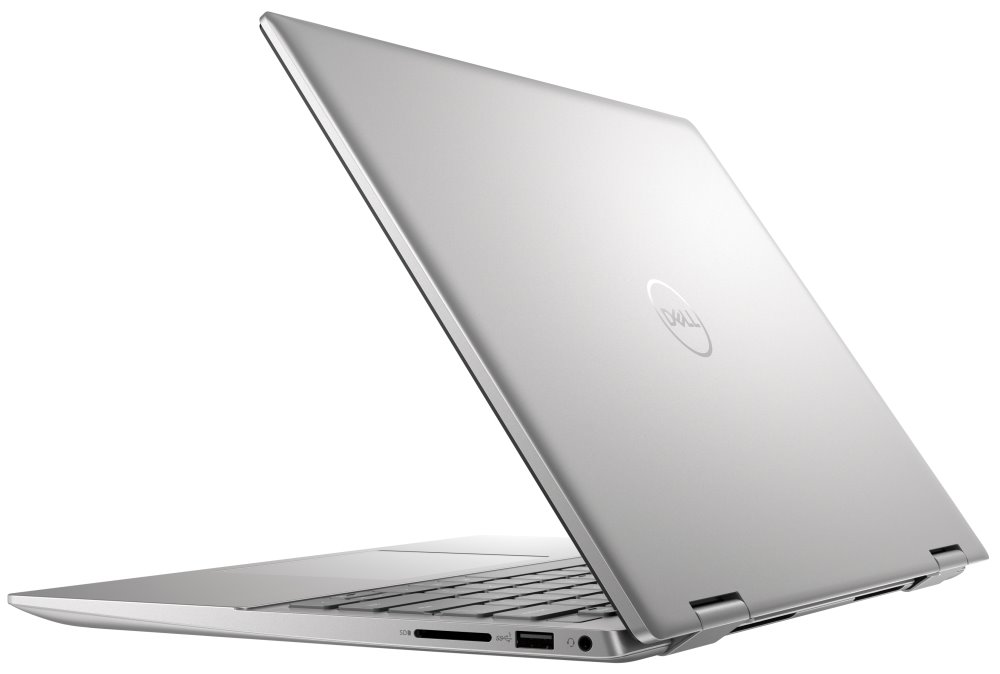 DELL Inspiron 14 7430 Touch 2v1/ i7-1355U/ 16GB/ 512GB SSD/ 14" FHD+ touch/ Iris Xe/ FPR/ W11H/ strieborná/ 2Y Basic
