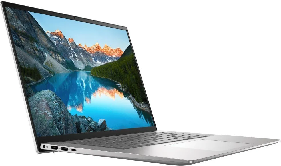 DELL Inspiron 16 (5635)/ Ryzen 7 7730U/ 16GB/ 512GB SSD/ AMD Radeon/ 16" FHD+/ FPR/ W11H/ strieborná/ 2Y Basic