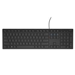 Dell KB-216 Klávesnice,drátová,multimediální,USB,černá,ruská