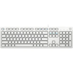 DELL klávesnice KB216/ multimediální/ US/ mezinárodní/ USB/ drátová/ bílá
