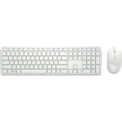 DELL KM5221W bezdrátová klávesnice a myš ruská/ russian/ bílá