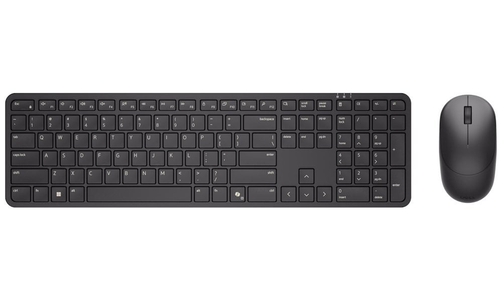 DELL KM526 bezdrátová klávesnice a myš UKR/ ukrajinská - černá