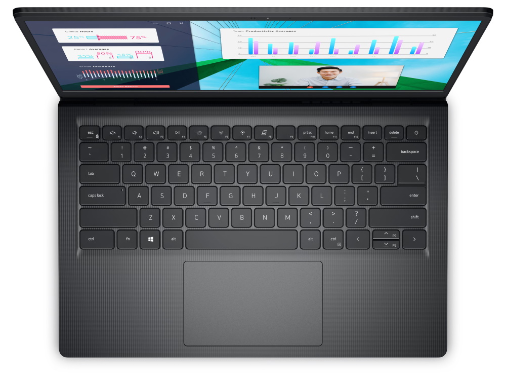 DELL Vostro 14 (3430)/ i5-1335U/ 8GB/ 256GB SSD/ 14" FHD/ Intel UHD/ W11Pro/ FPR/ černá/ 3Y Basic on-site