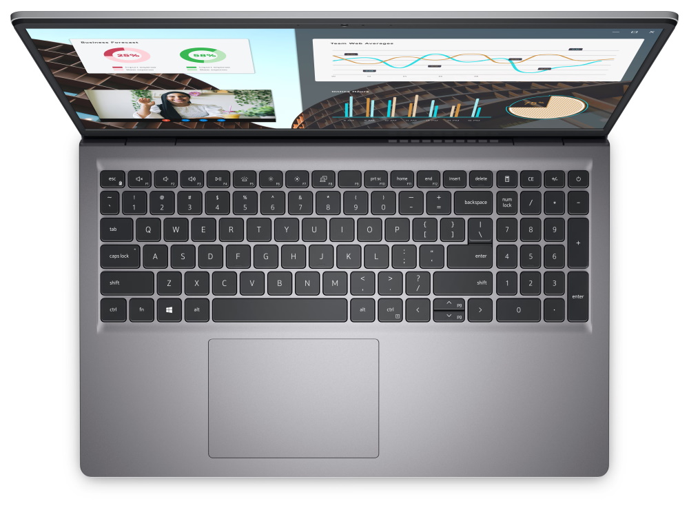 DELL Vostro 15 (3530)/ i5-1335U/ 8GB/ 256GB SSD/ 15.6" FHD/ Intel UHD/ FPR/ podsv.kl./ W11Pro/ 3Y Basic on-site