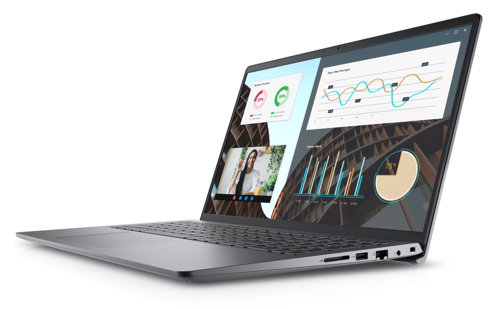 DELL Vostro 15 (3530)/ i5-1335U/ 8GB/ 512GB SSD/ 15.6" FHD/ Intel UHD/ FPR/ podsv.kl./ W11Pro/ 3Y Basic on-site