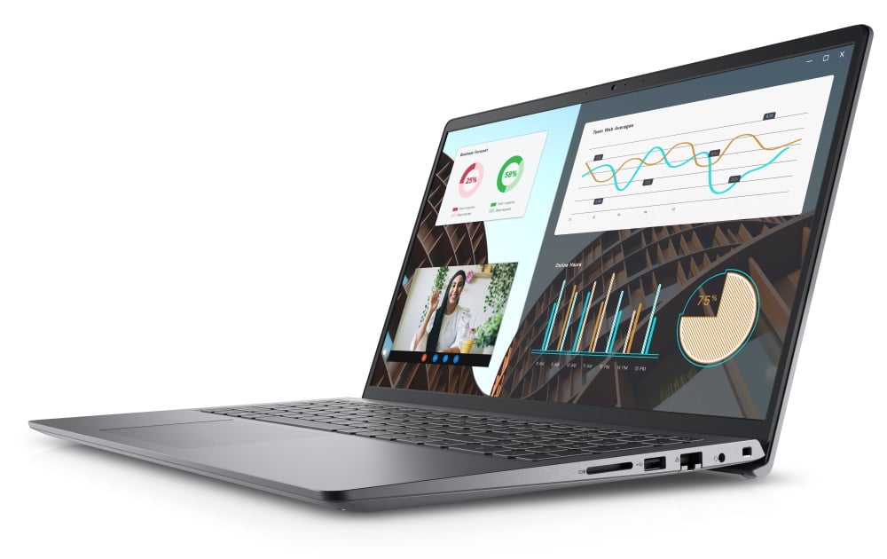 DELL Vostro 15 (3530)/ i5-1335U/ 8GB/ 512GB SSD/ 15,6" FHD/ Intel UHD/ FPR/ subsv.kl./ W11Pro/ 3Y Basic na mieste