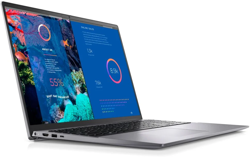 DELL Vostro 16 (5635)/ AMD Ryzen 5 7530U/ 16 GB/ 512 GB SSD/ 16" FHD+/ AMD Radeon/ FPR/ podsvietenie/ W11Pro/ 3Y Basic