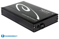 Delock 2.5" externý skriňa pre SATA HDD s pripojením na Thunderbolt™ (až do 15 mm (42490)