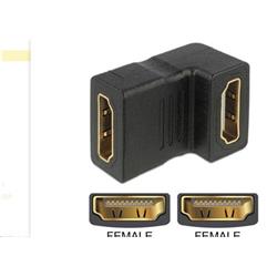 Delock adaptér HDMI samice > HDMI samice 90° down