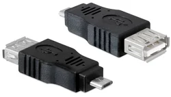 Delock Adapter USB micro-B samec > USB 2.0-A samice OTG (65325)
