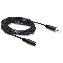 Delock Audio kabel 3,5mm stereo jack samec/samice, 5m (84237)