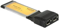 Delock ExpressCard - 2x FireWire 400 (61387)