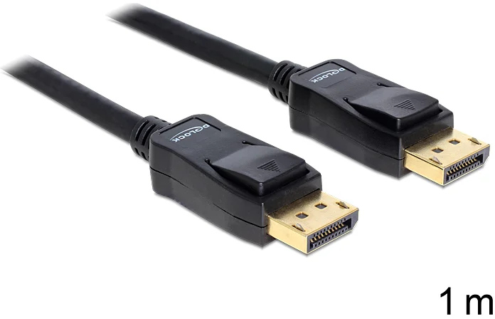 Delock kábel DisplayPort samec na Displayport samec, dĺžka 1m (82423)