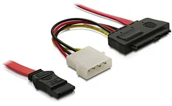 Delock kabel SAS 29-pin + napájení / 1x SATA 7-pin 50 cm (82634)