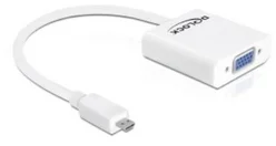 Delock micro HDMI na VGA (65347)