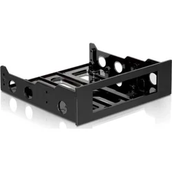 Delock vestavný rámeček pro 3,5” zařízení do 5,25” pozice, černý