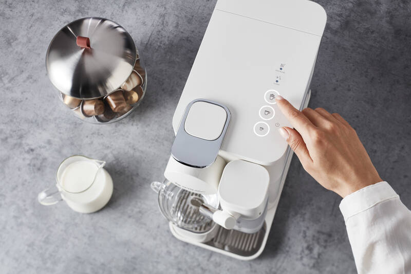 Delonghi EN510.W Kávovar na kapsuly, biely