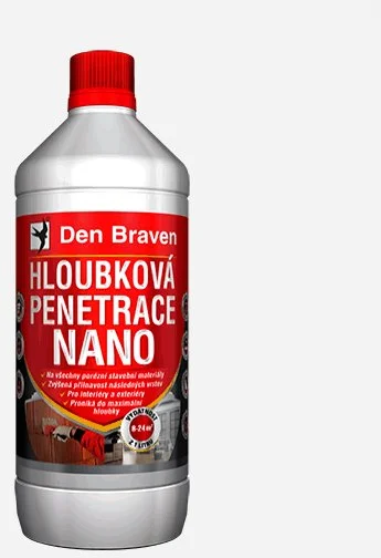 Den Braven Hĺbková penetrácia 1 l - NANO