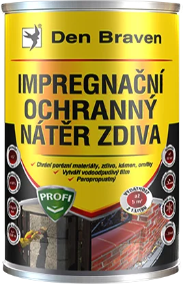 Den Braven Impregnačný a ochranný náter na murivo PROFI 1L