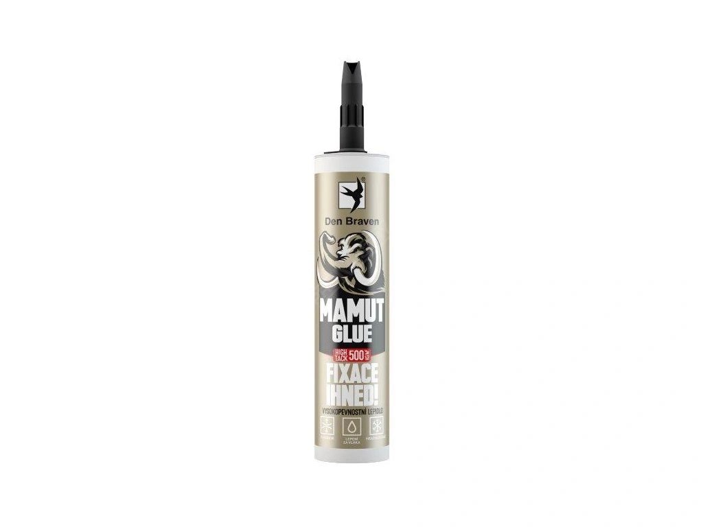 Den Braven MAMUT GLUE (High tack) 290ml černý