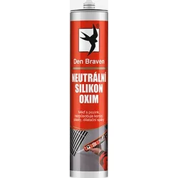 Den Braven Neutrálny silikón OXIM 280ml transparentný RL