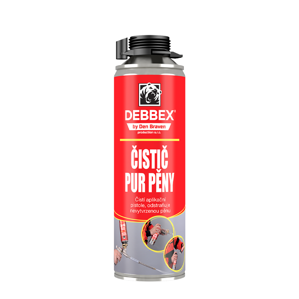 DENBRAVEN Čistič PUR pěny 500ml RL