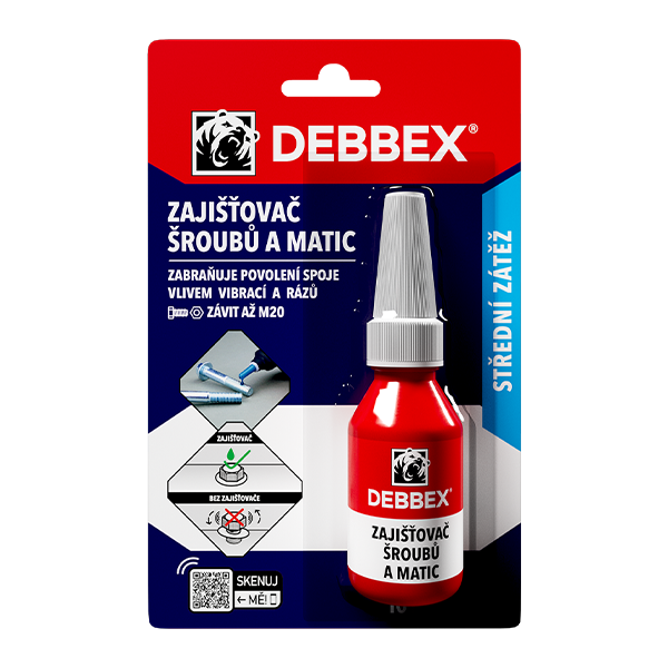 DENBRAVEN Čistič skrutiek a matíc 10ml DEBBEX