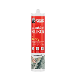 DENBRAVEN Glazovací silikón ALCOXY 280ml transparentný